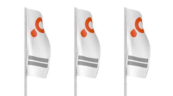 Drapeaux pour mât sans potence