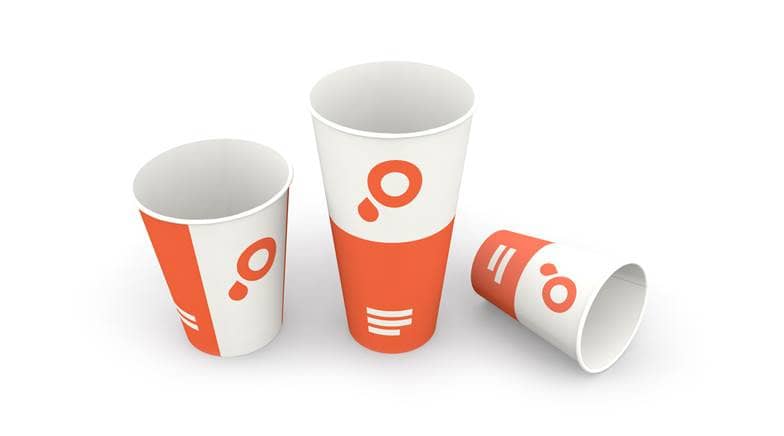 Gobelets en carton pour boissons froides