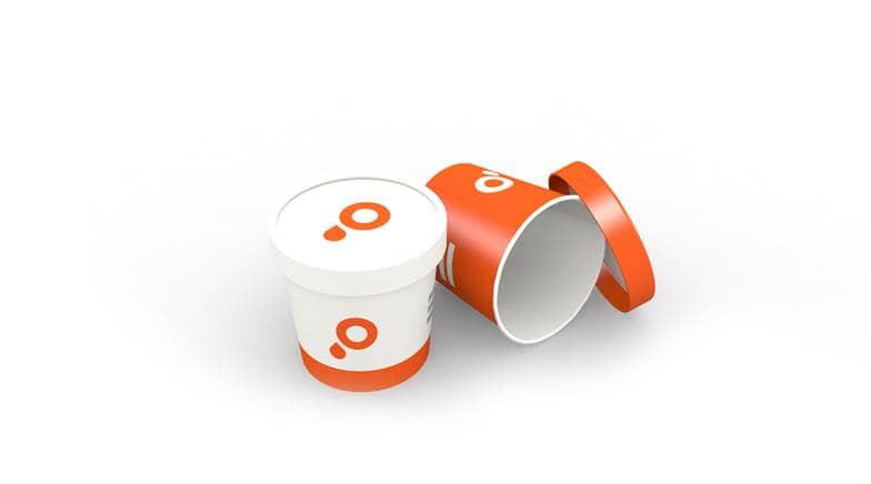 Pots à soupe en carton