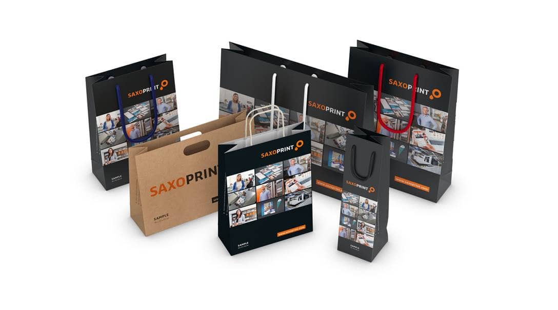 Échantillons Sacs en papier