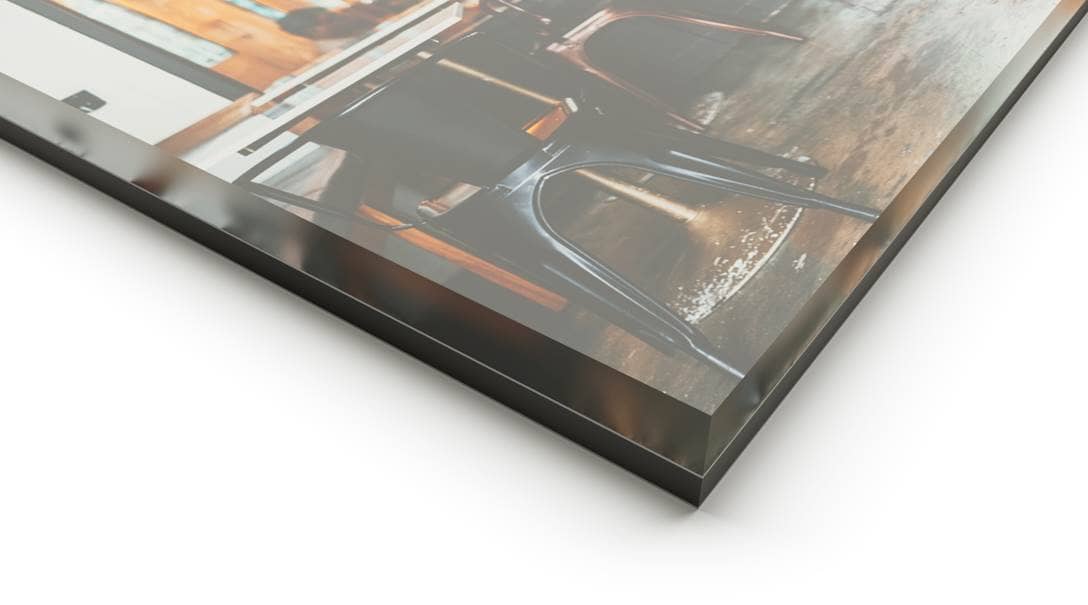 Plexiglas sur aluminium