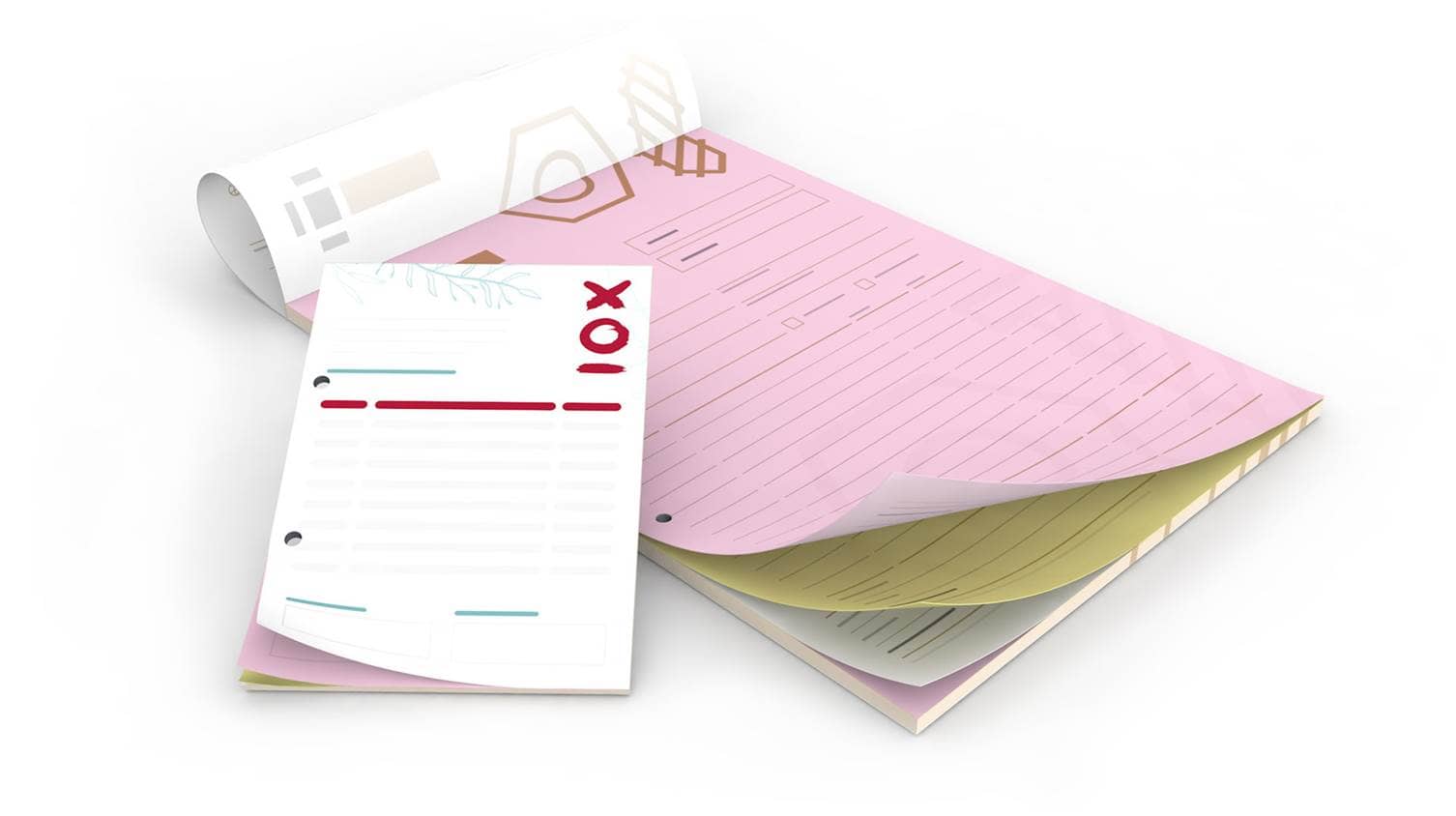 carnets autocopiants