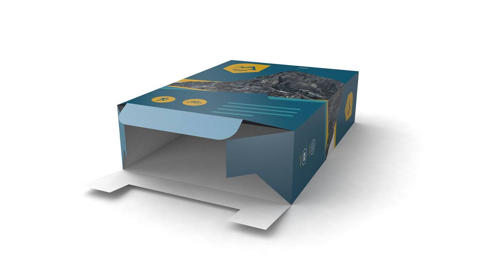 Boîte pliante à fond semi automatique