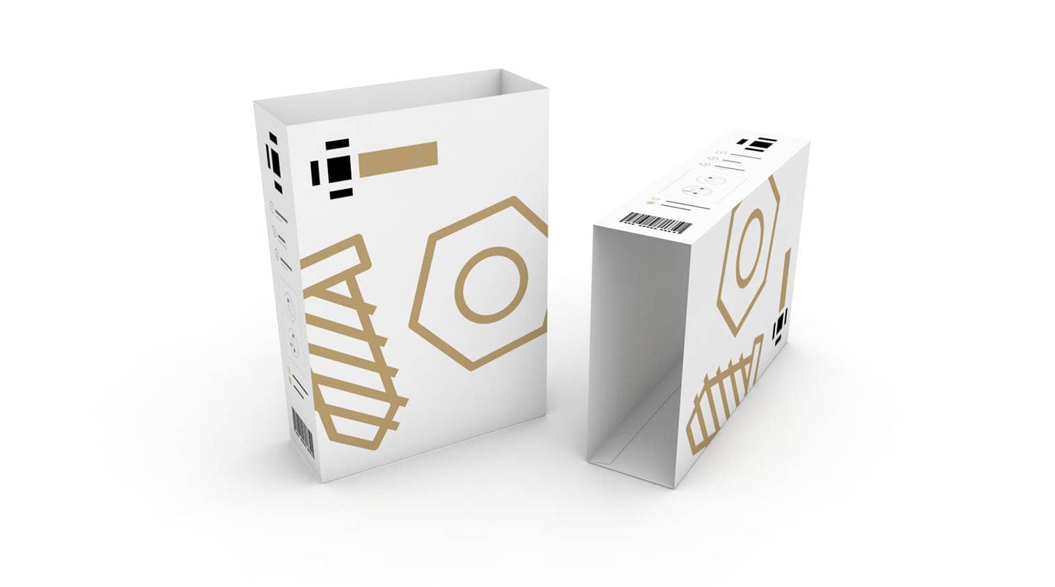 Fourreau, deux côtés ouverts