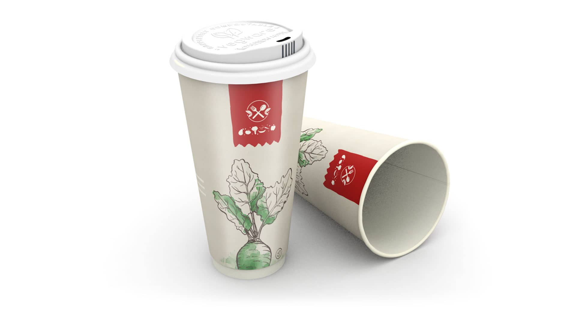 carton pour gobelet PLA