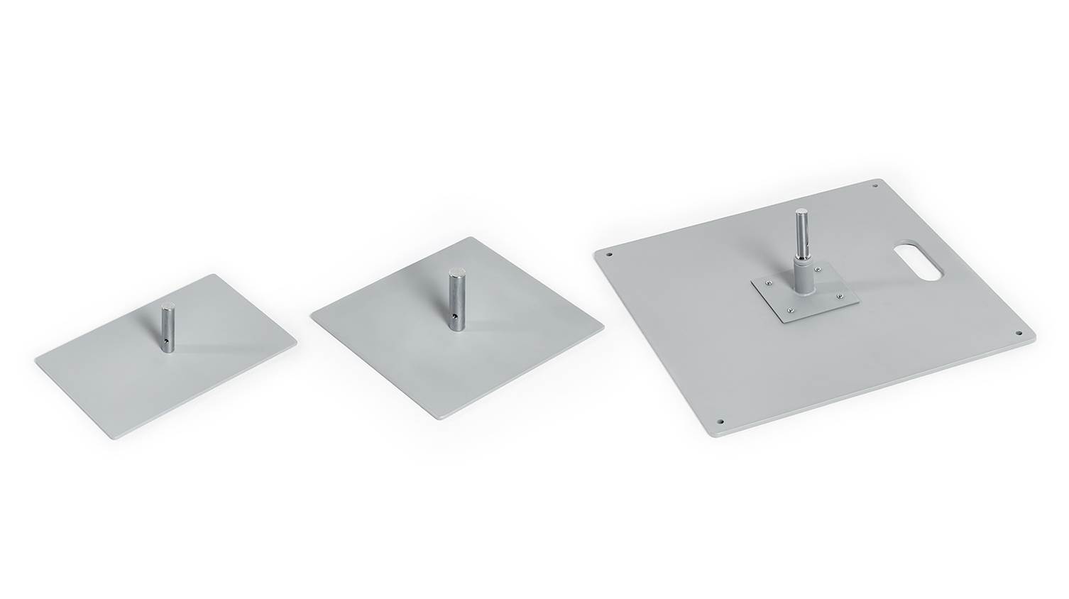 pied en métal pour beach flags