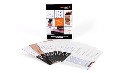 Musterset für Produktverpackungen bestellen und Qualität testen
