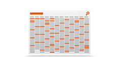 Impression de calendriers annuels en ligne