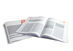 Gabarits d'impression pour brochures
