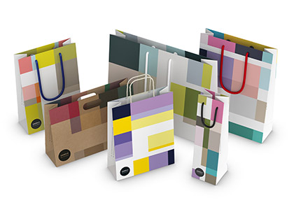 Commander des échantillons de sacs en papier