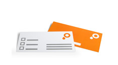 Impression de cartes de correspondance